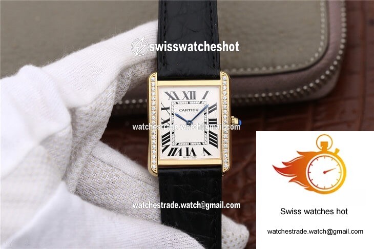 Cartier Tank Ladies K11 Factory White Dial 1