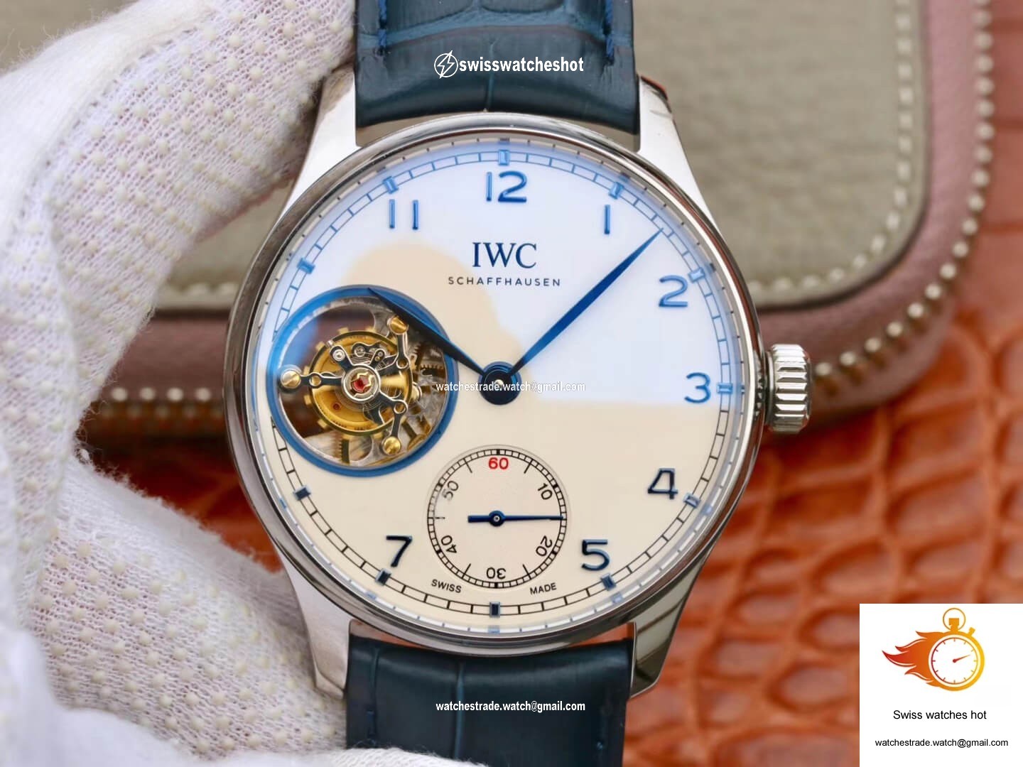IWC Portuguese Tourbillon ZF Factory Stainless Steel White Dial 1