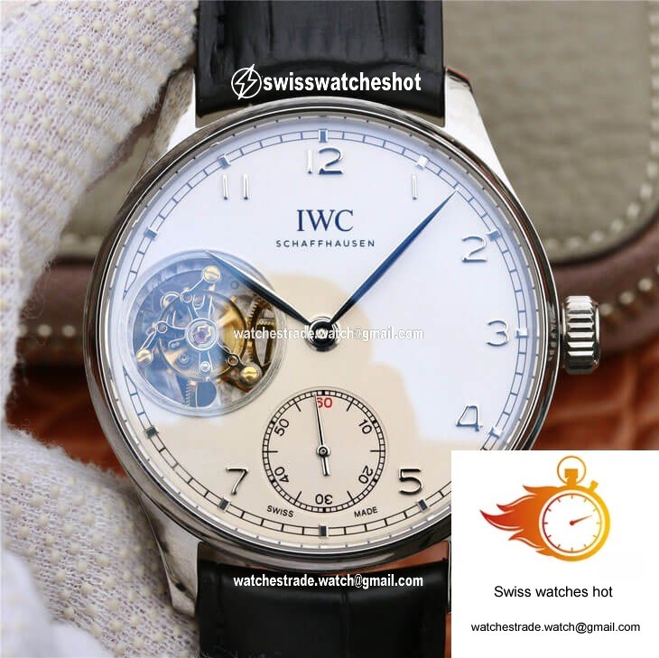 IWC Portuguese Tourbillon ZF Factory Stainless Steel White Dial 1