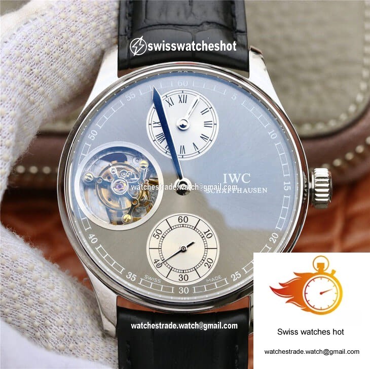 IWC Portuguese IW544603 ZF Factory Tourbillon Stainless Steel 1