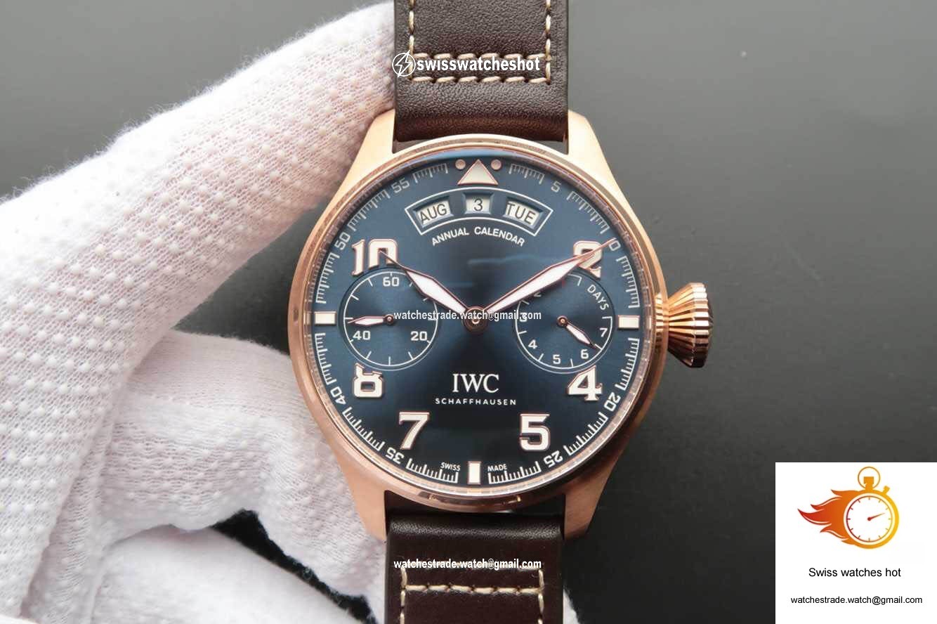 IWC Pilot IW502701 ZF Factory Blue Dial 1