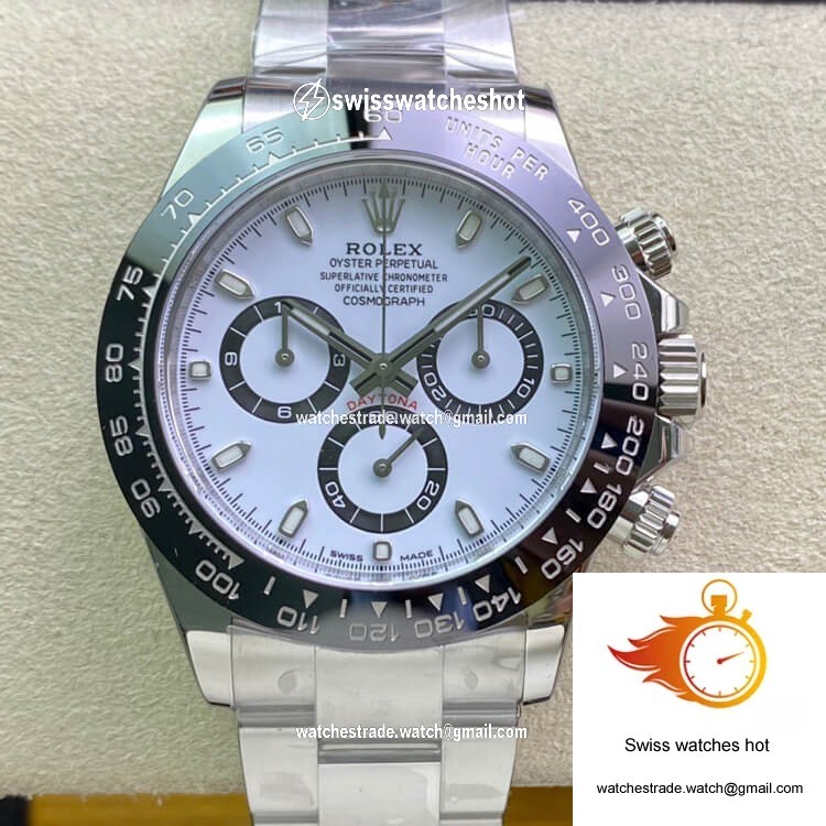 Rolex Cosmograph Daytona M116500LN-0001 Clean Factory White Dial 1