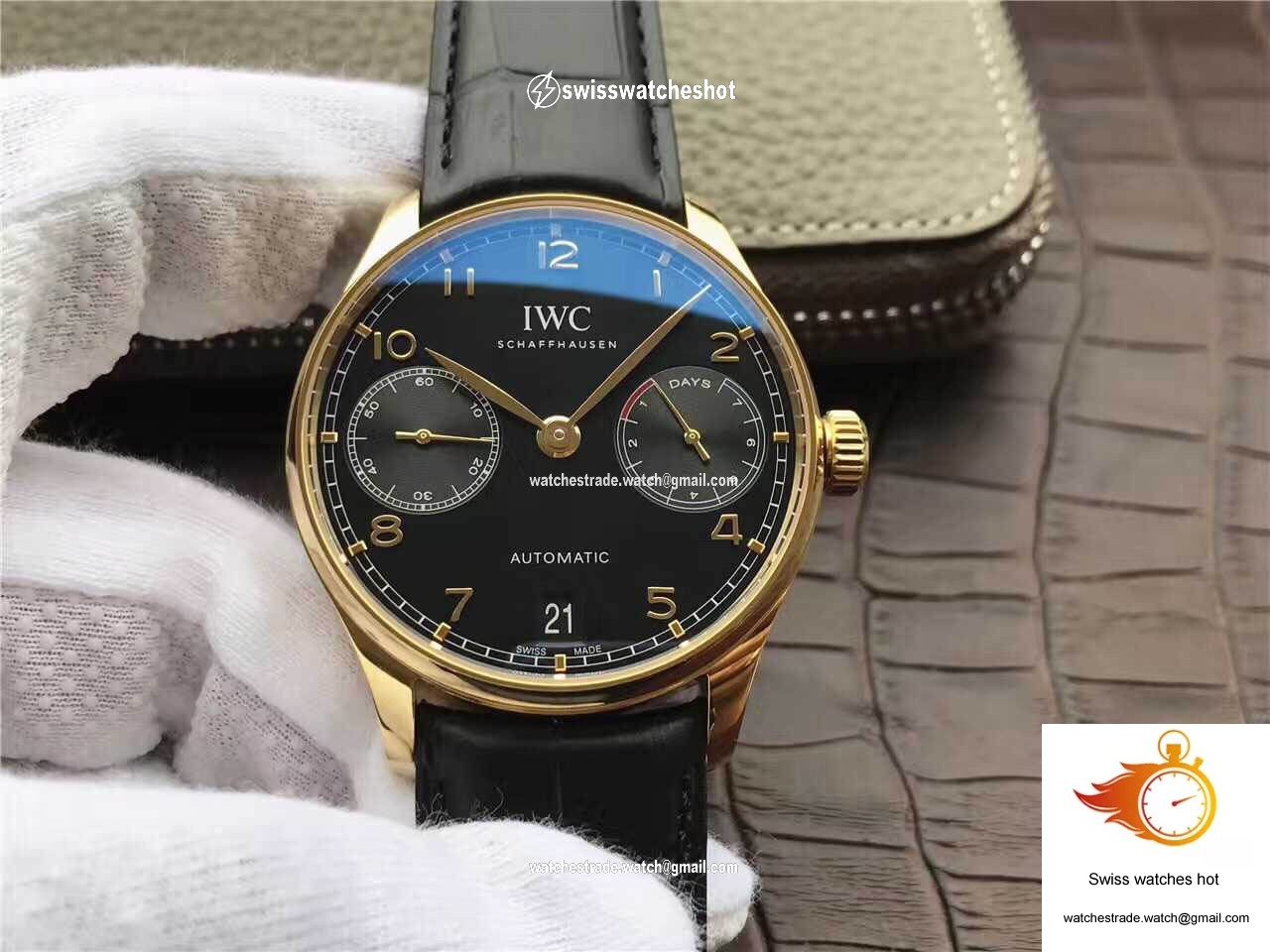 IWC Portugieser IW500101 ZF Factory Black Dial 1