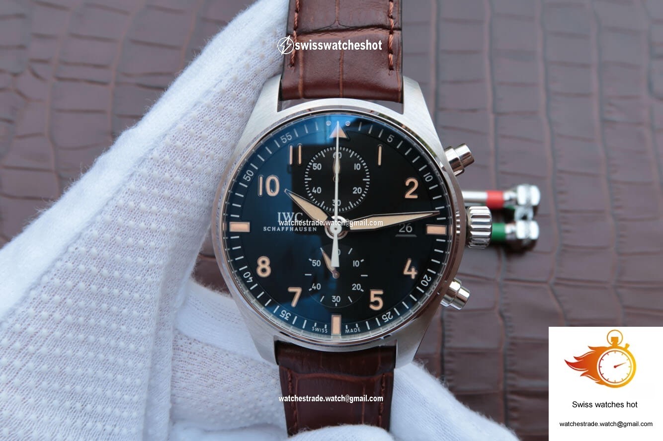 IWC Pilot IW387808 ZF Factory Stainless Steel 1
