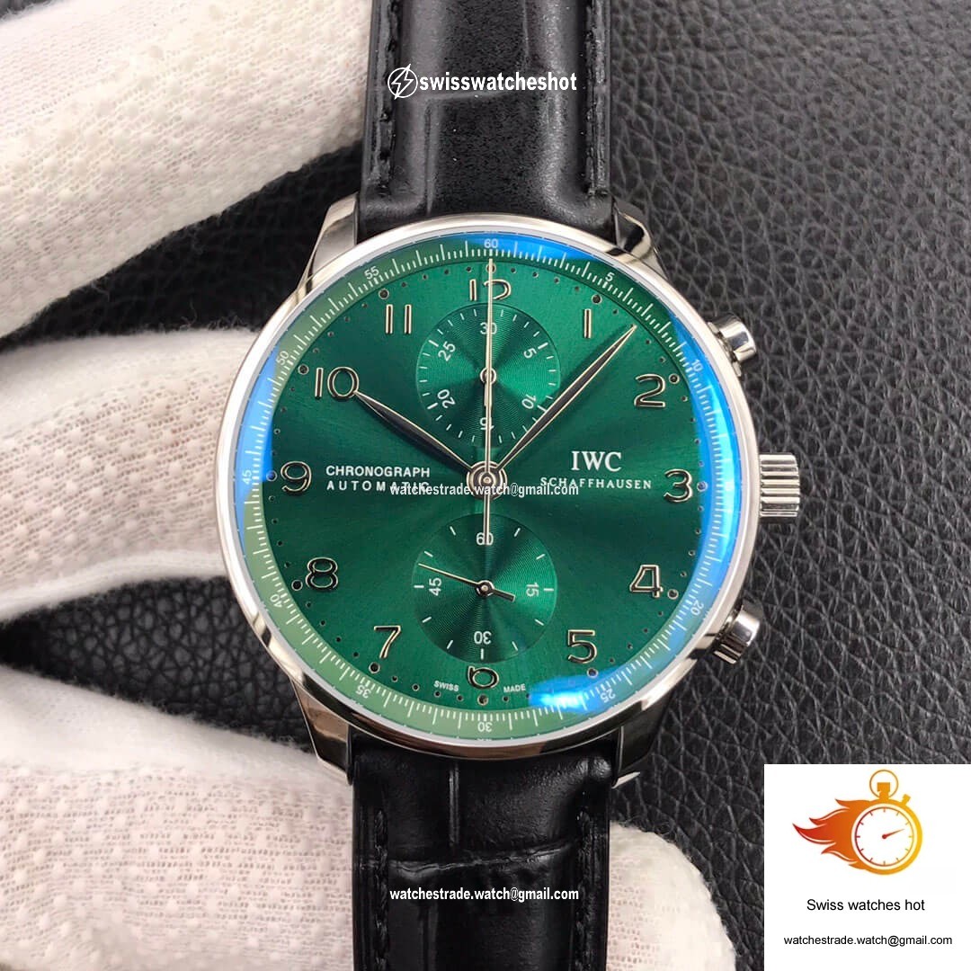 IWC Portugieser IW371615 ZF Factory Green Dial 1