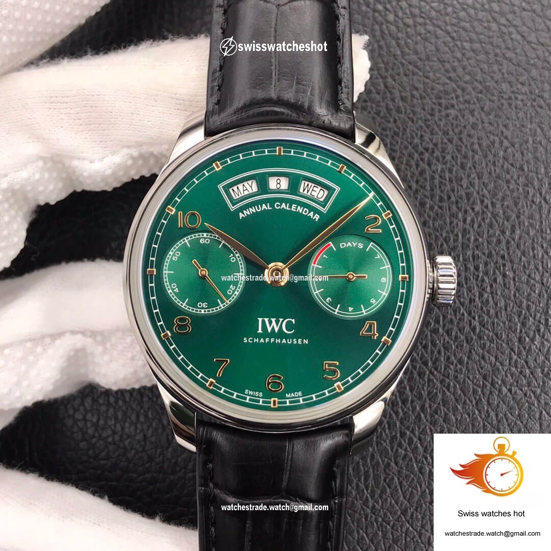 IWC Portugieser IW503510 ZF Factory Green Dial 1