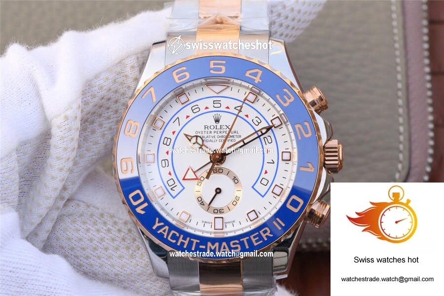 Rolex Yacht-Master M116681-0002 JF Factory White Dial 1