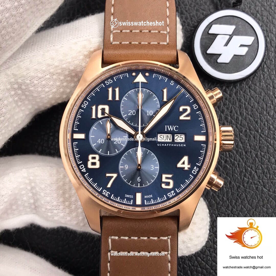 IWC Pilot IW377721 ZF Factory Blue Dial 1