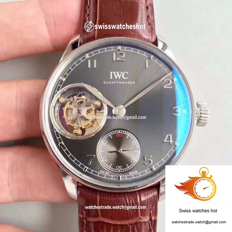 IWC Portugieser Tourbillon IW546301 YL Factory Gray Dial 1