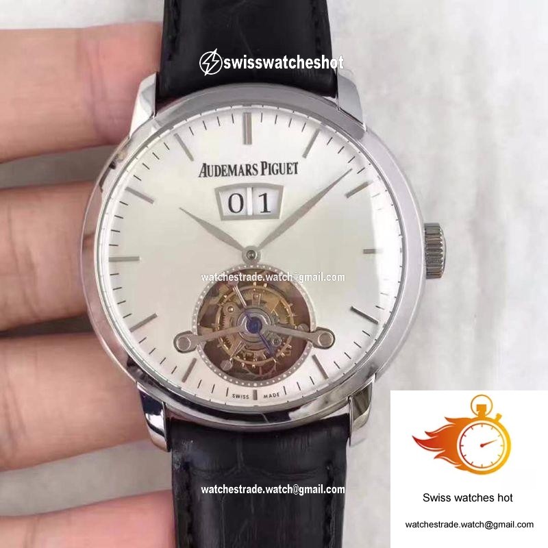 Audemars Piguet Audemars Tourbillon Grande Date 26559 White Dial 1