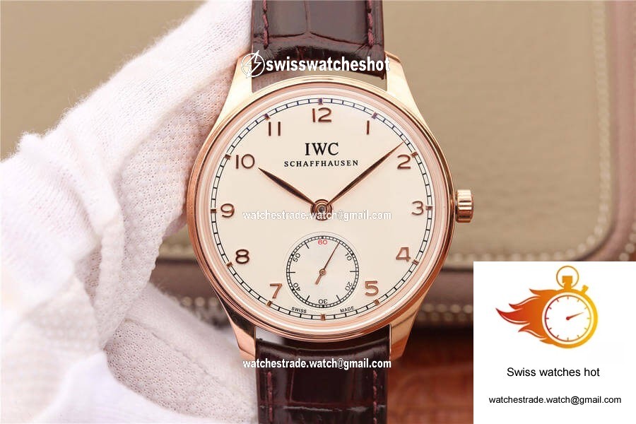 IWC Portuguese IW545409 ZF Factory Rose Gold White Dial 1