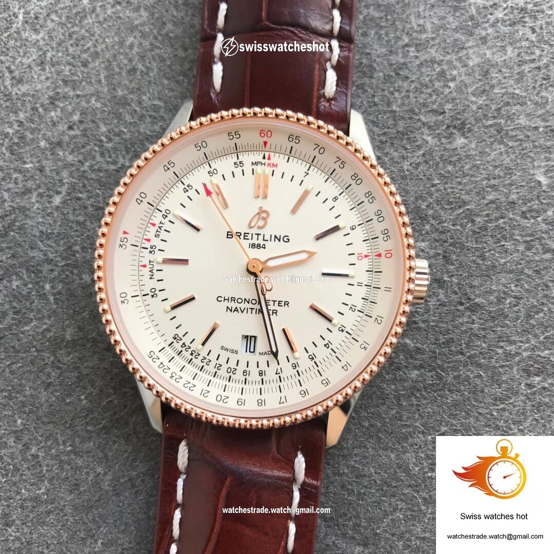Breitling Navitimer 1 U17326211G1P2 V7 Factory Cowhide Strap 1