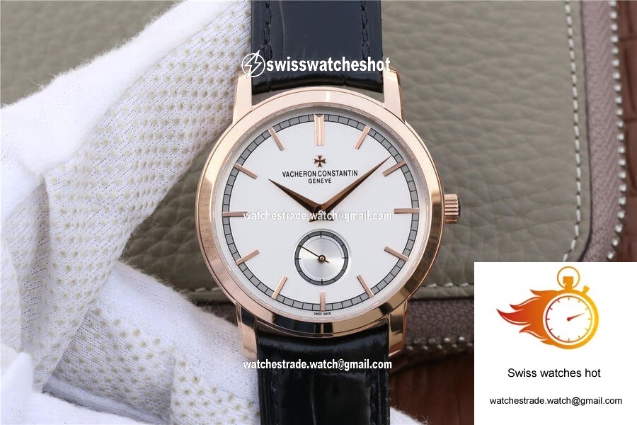 Vacheron Constantin Traditionnelle 82172/000R-9382 TW Factory Rose Gold White Dial 1