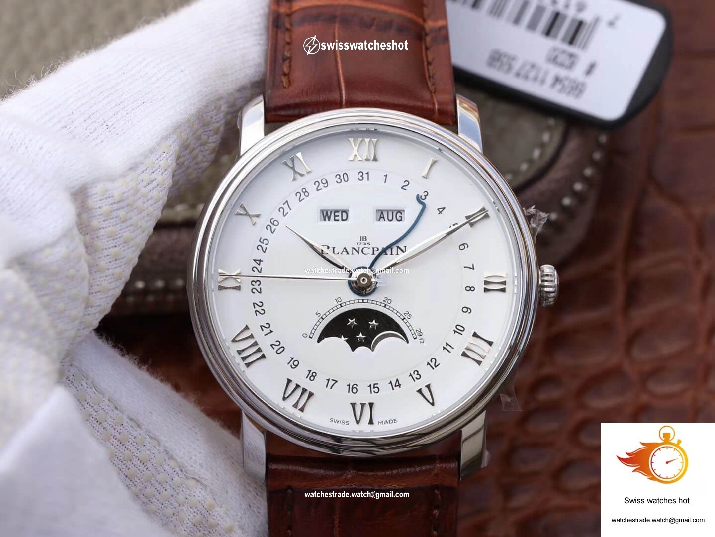 Blancpain Villeret 6654 OM Factory V2 White Dial 1