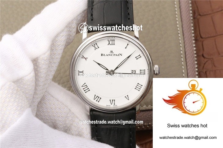 Blancpain Villeret 6651-1127-55B ZF Factory White Dial 1
