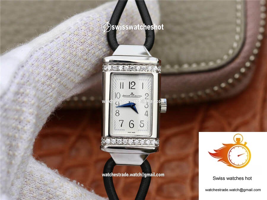 Jaeger-LeCoultre Reverso MG Factory Diamond White Dial 1