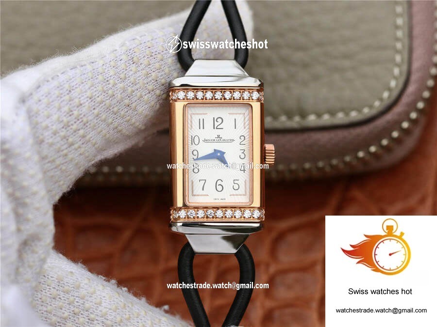 Jaeger-LeCoultre Reverso 3264520 MG Factory Diamond White Dial 1