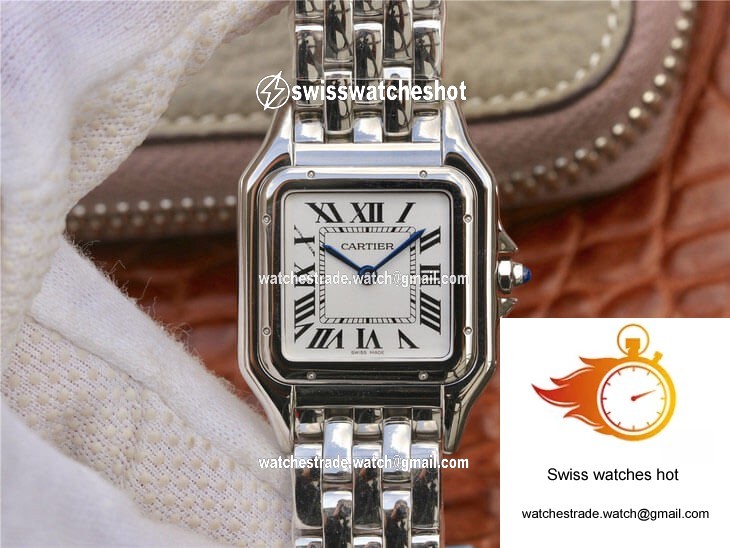 Cartier Panthere De Medium Ladies WSPN0007 GF Factory Silver Dial 1
