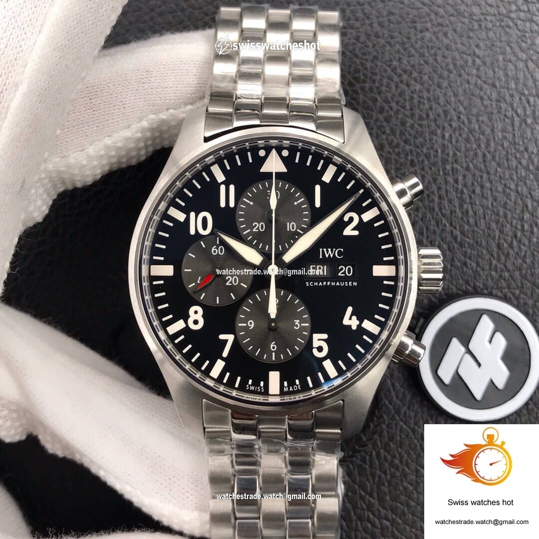 IWC Pilot IW377710 ZF Factory Black Dial 1