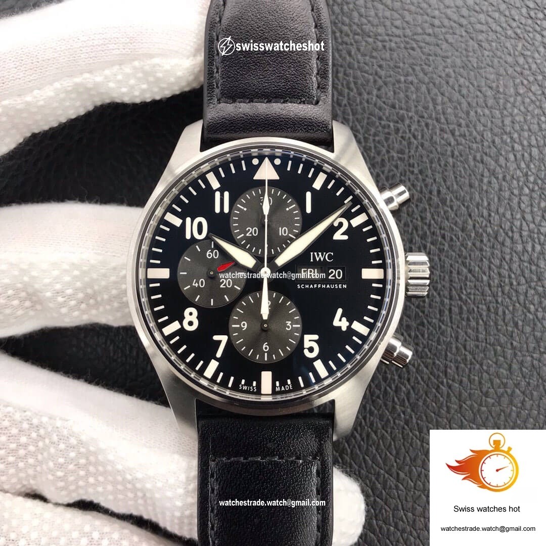 IWC Pilot IW377709 ZF Factory Black Dial 1