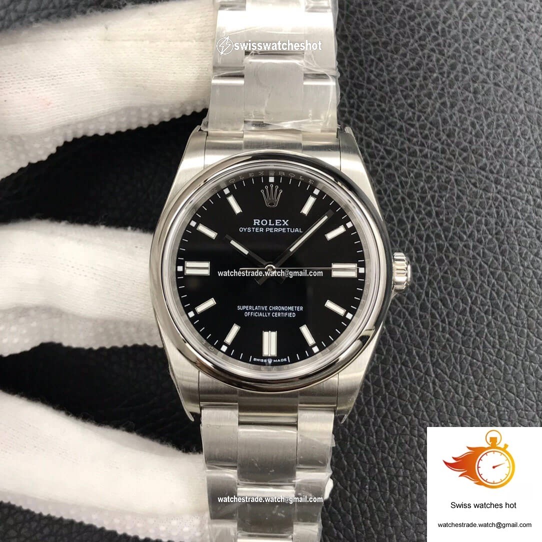 Rolex Oyster Perpetual M126000-0002 36MM EW Factory Black Dial 1