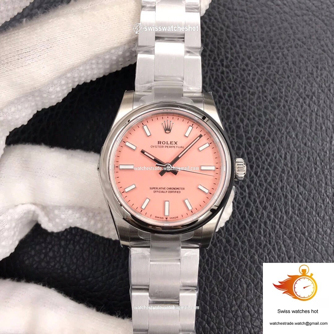 Rolex Oyster Perpetual M277200-0004 31MM EW Factory Pink Dial 1