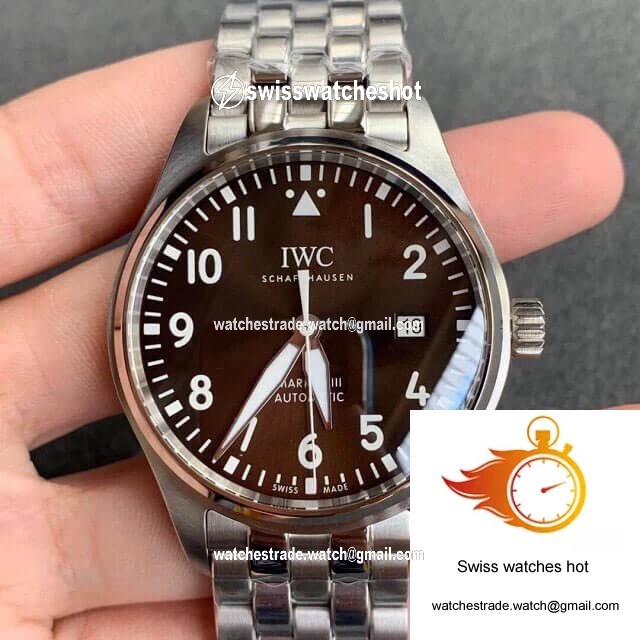 IWC Pilot IW327013 V7 Factory Brown Dial 1