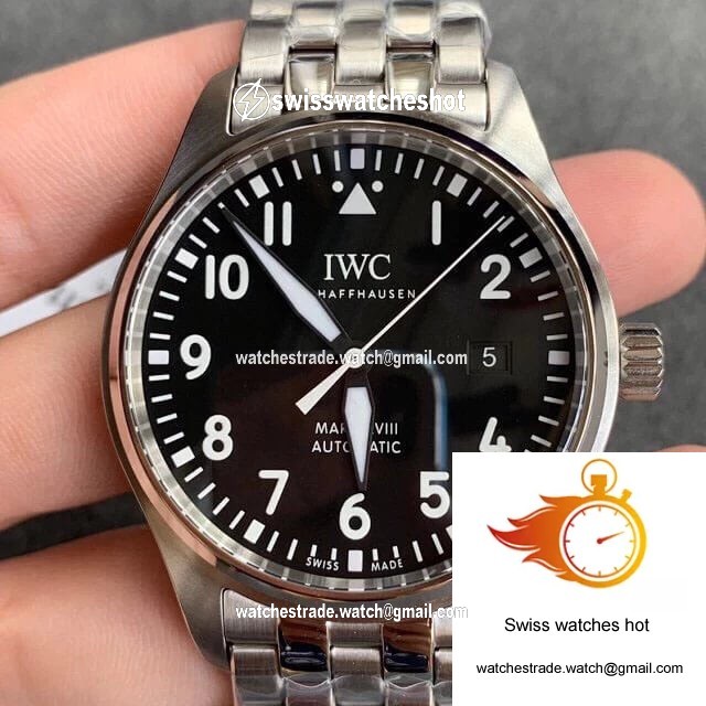 IWC Pilot IW327011 V7 Factory Black Dial 1
