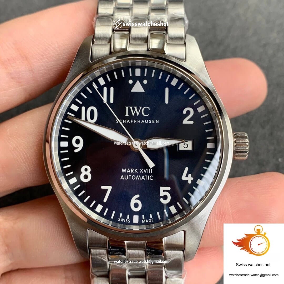 IWC Pilot IW327014 V7 Factory Blue Dial 1