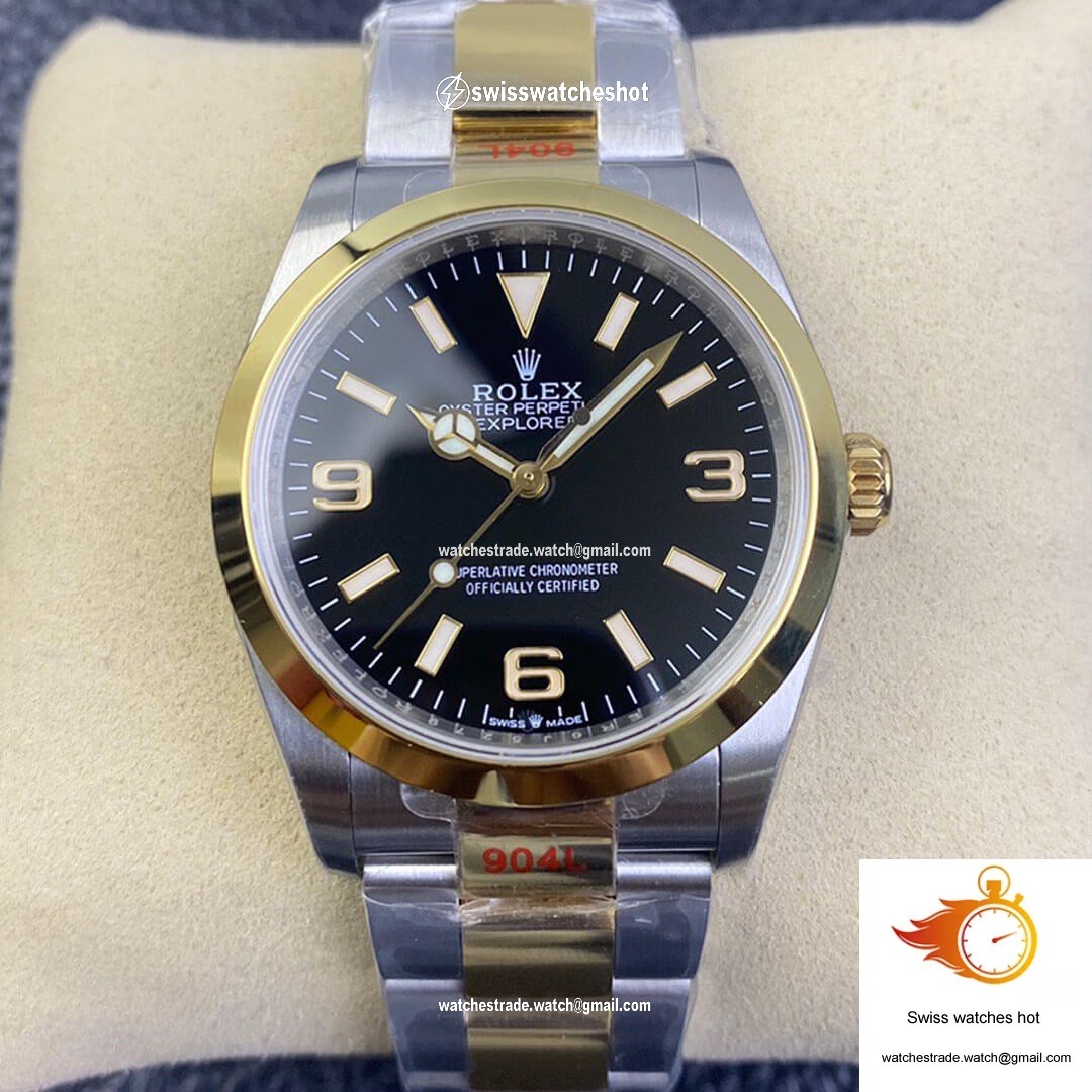 Rolex Explorer M124273-0001 EW Factory Black Dial 1