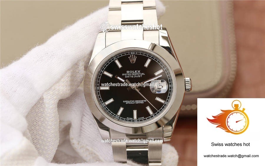 Rolex Datejust M126300-0011 EW Factory Black Dial 1