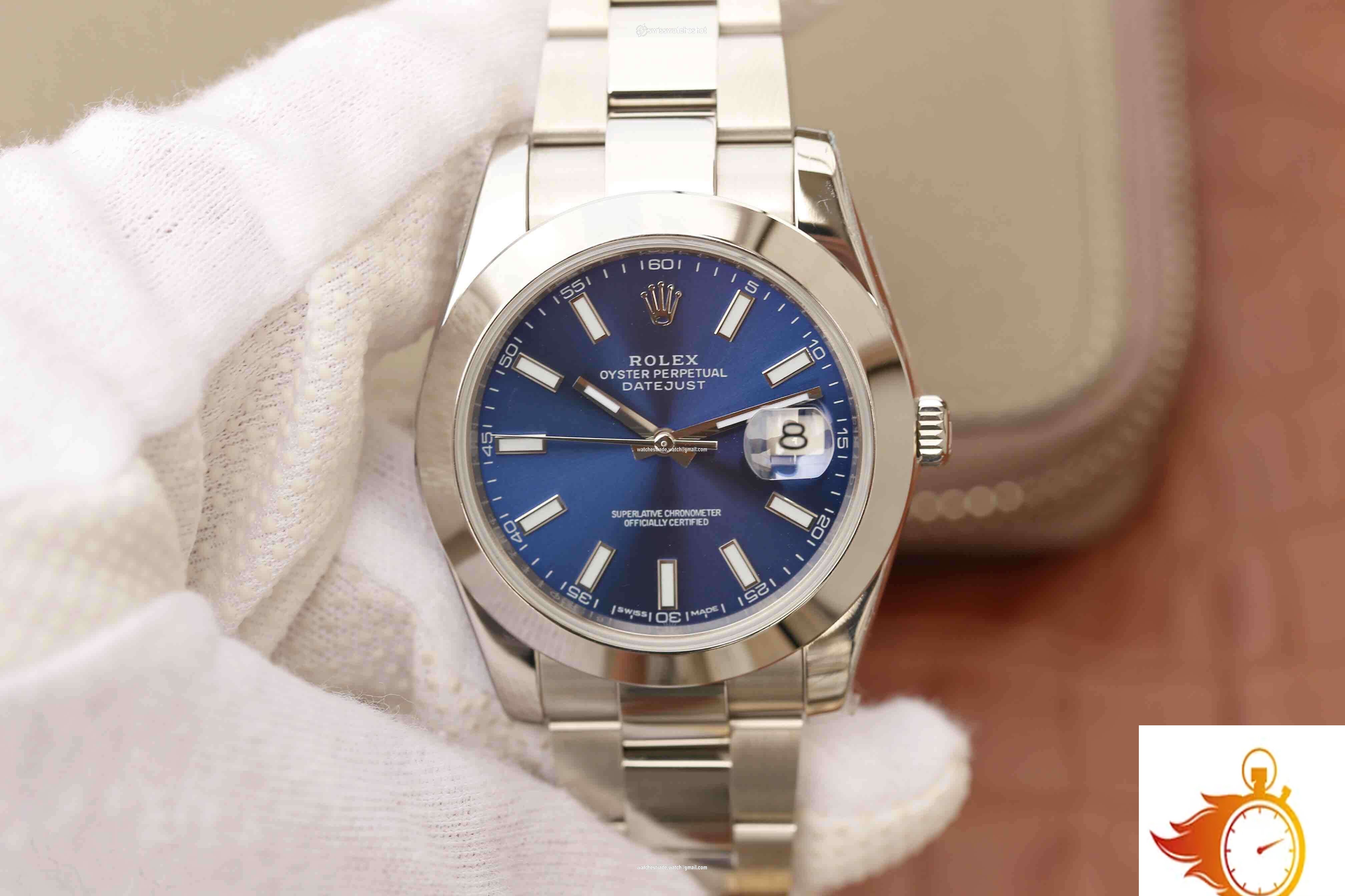 Rolex Datejust M126300-0001 EW Factory Blue Dial 1
