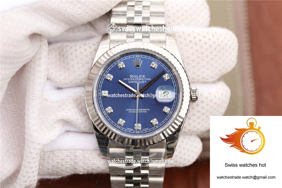 Rolex Datejust M126334-0016 EW Factory Blue Dial 1