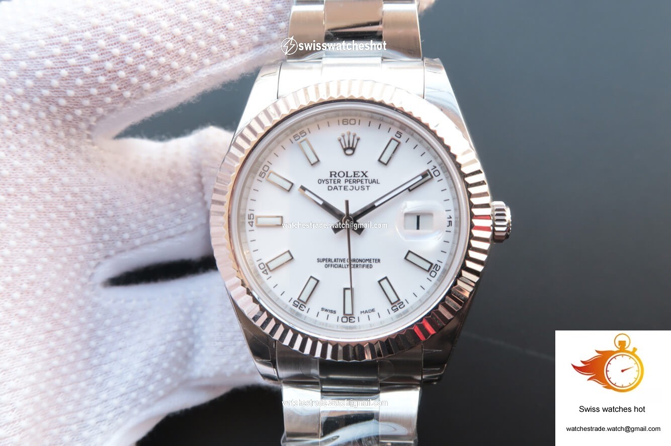 Rolex Datejust M126334-0009 EW Factory White Dial 1