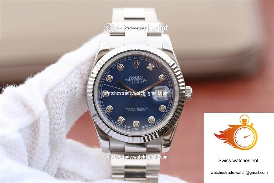 Rolex Datejust M126334-0015 EW Factory Blue Dial 1