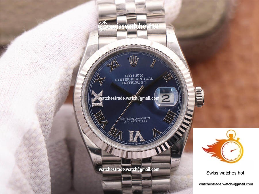 Rolex Datejust 126234 EW Factory Blue Dial 1