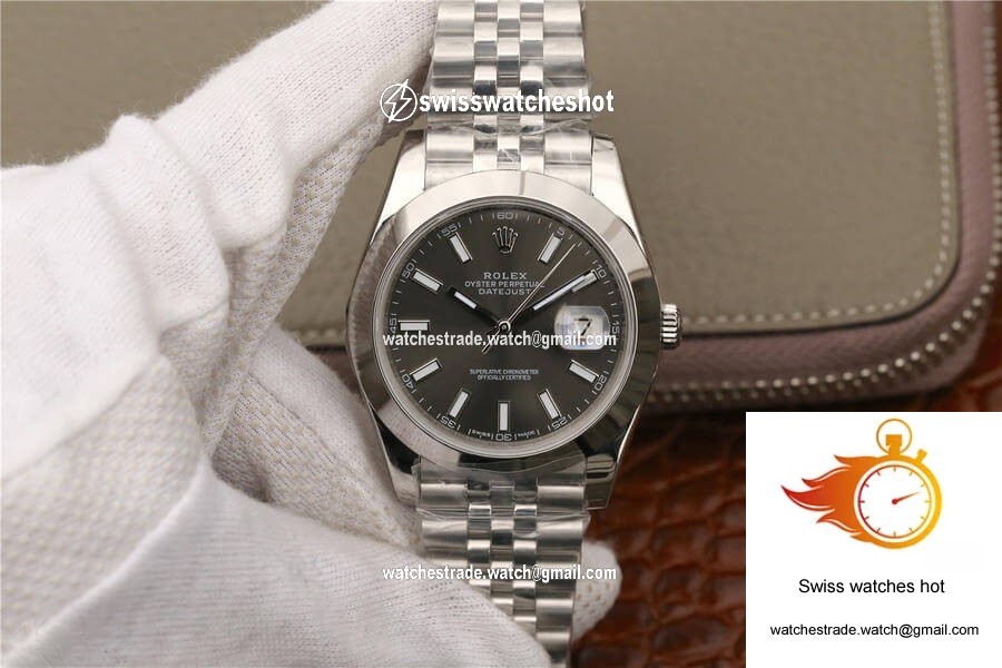Rolex Datejust M126300-0008 EW Factory Grey Dial 1