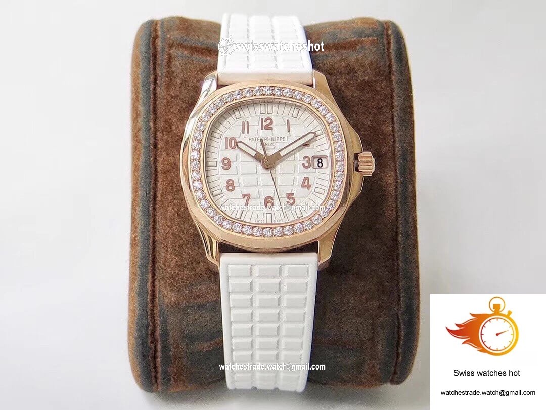 Patek Philippe Aquanaut 5268/200R-001 PPF Factory White Dial 1