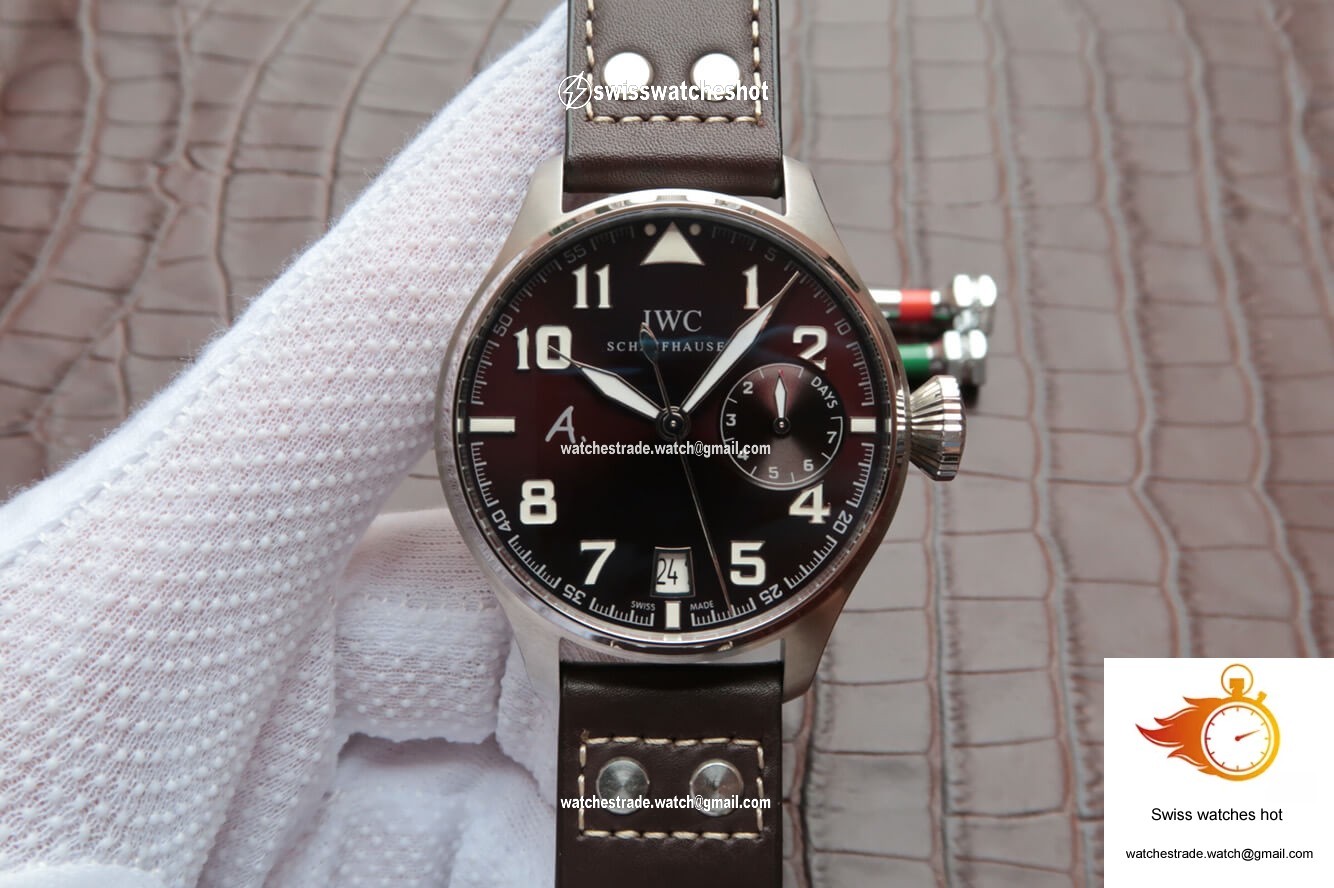 IWC Pilot IW500422 ZF Factory Brown Dial 1