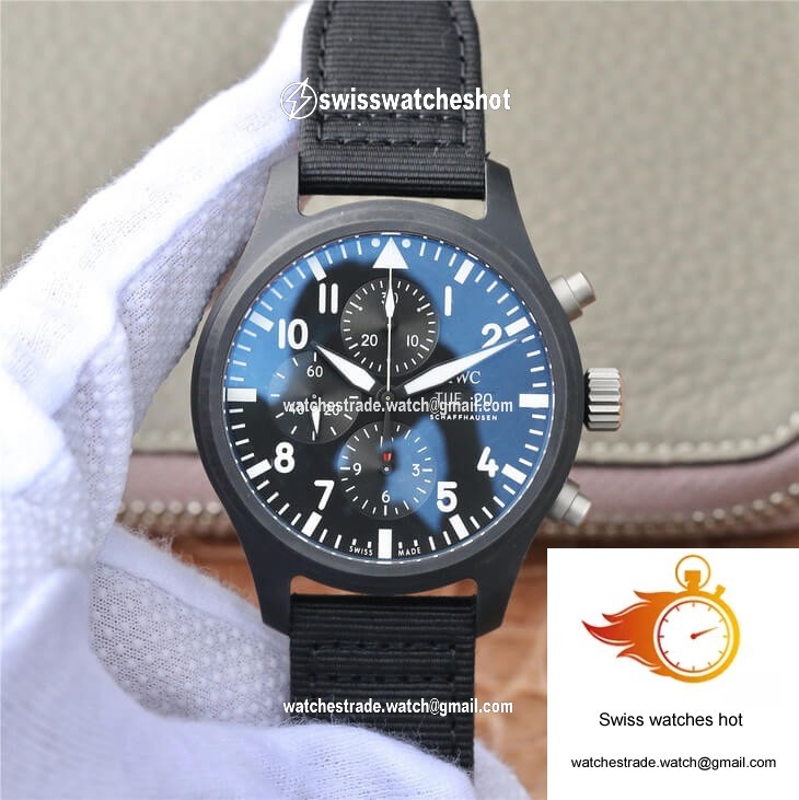 IWC Pilot IW389101 ZF Factory Black Dial 1
