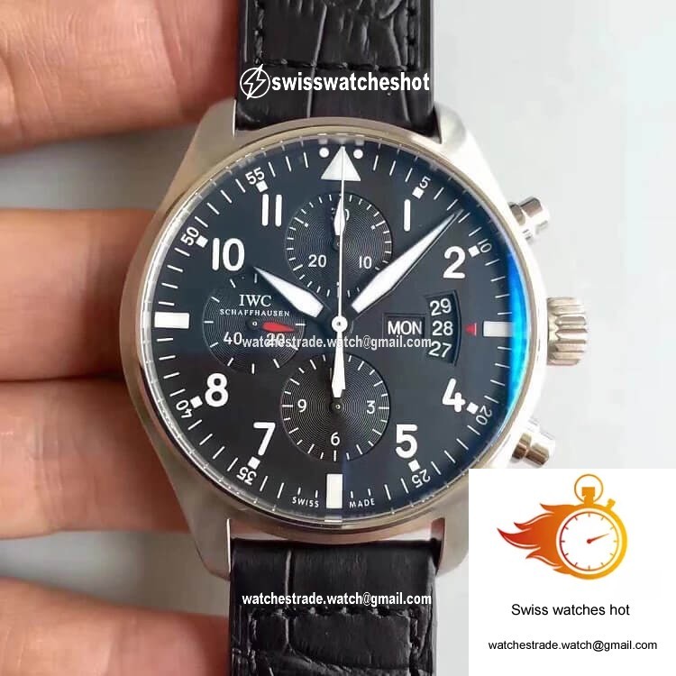 IWC Pilot IW37777 ZF Factory Black Dial 1