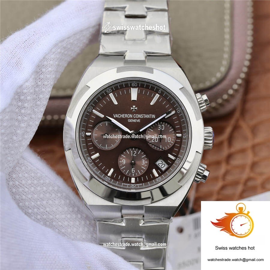 Vacheron Constantin Overseas 5500V/110A-B147 8F Factory V2 Brown Dial 1