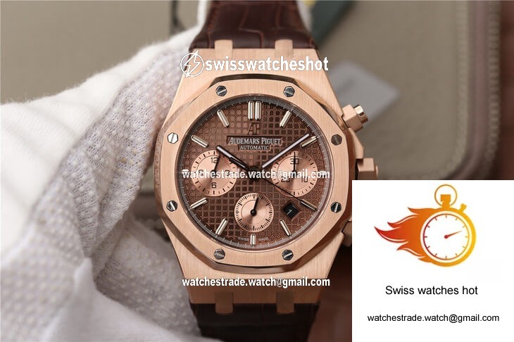 Audemars Piguet Royal Oak Chronograph 26331OR.OO.D821CR.01 OM Factory Brown Dial 1