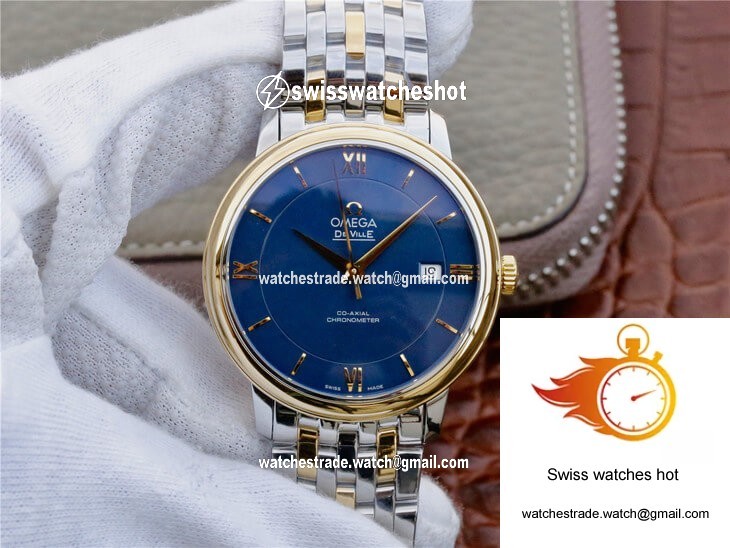 Omega De Ville 424.20.37.20.03.001 TW Factory Blue Dial 1