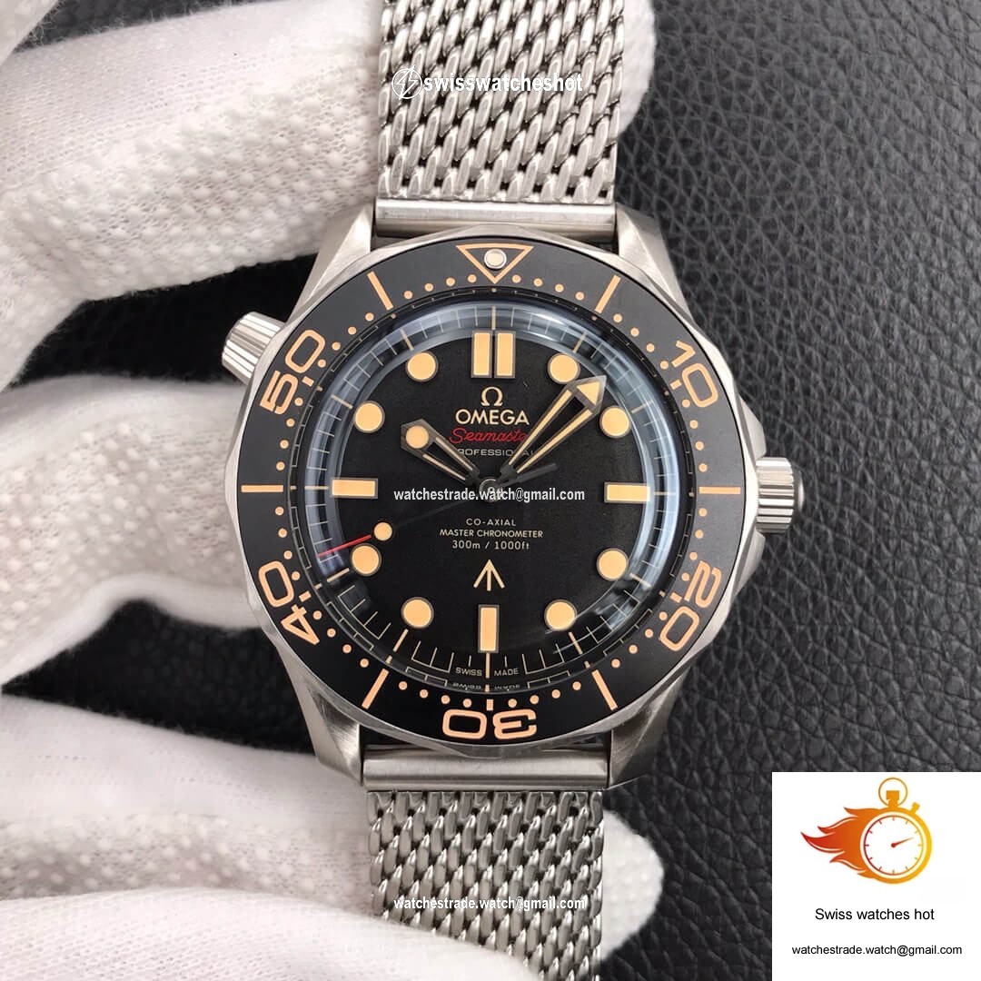 Omega Seamaster 210.90.42.20.01.001 James Bond 007 VS Factory Brown Dial 1