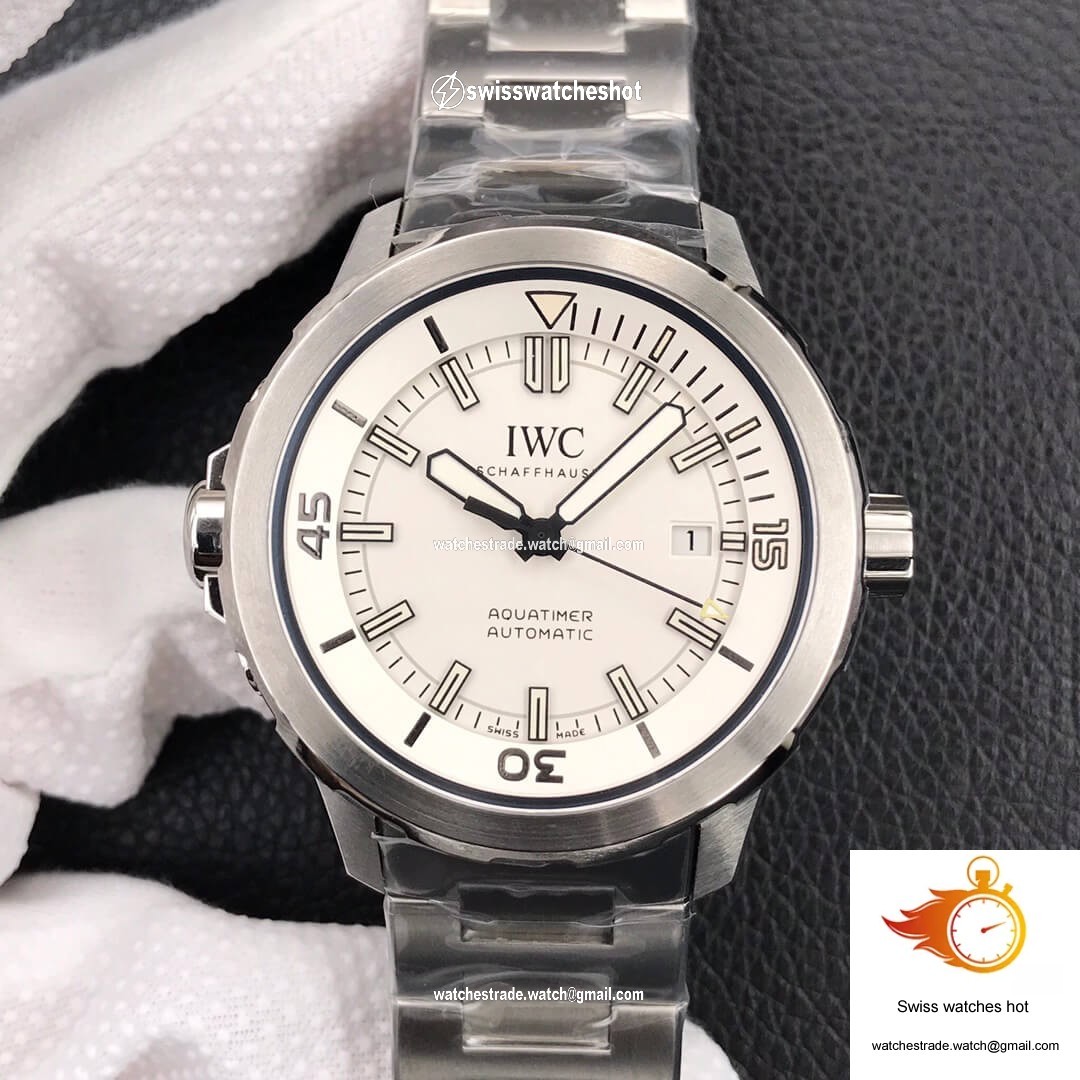 IWC Aquatimer IW329004 V6 Factory Silver White Dial 1