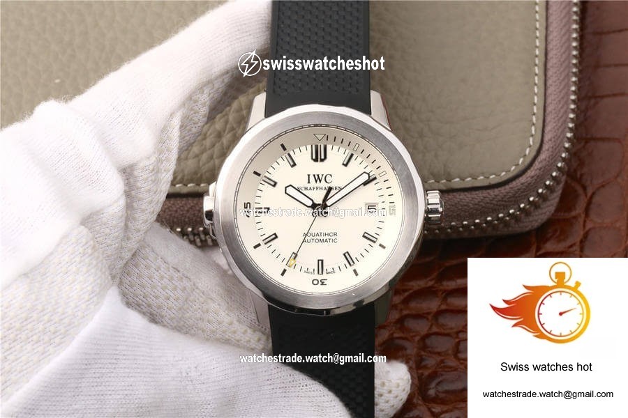 IWC Aquatimer IW329003 V6 Factory Silver White Dial 1