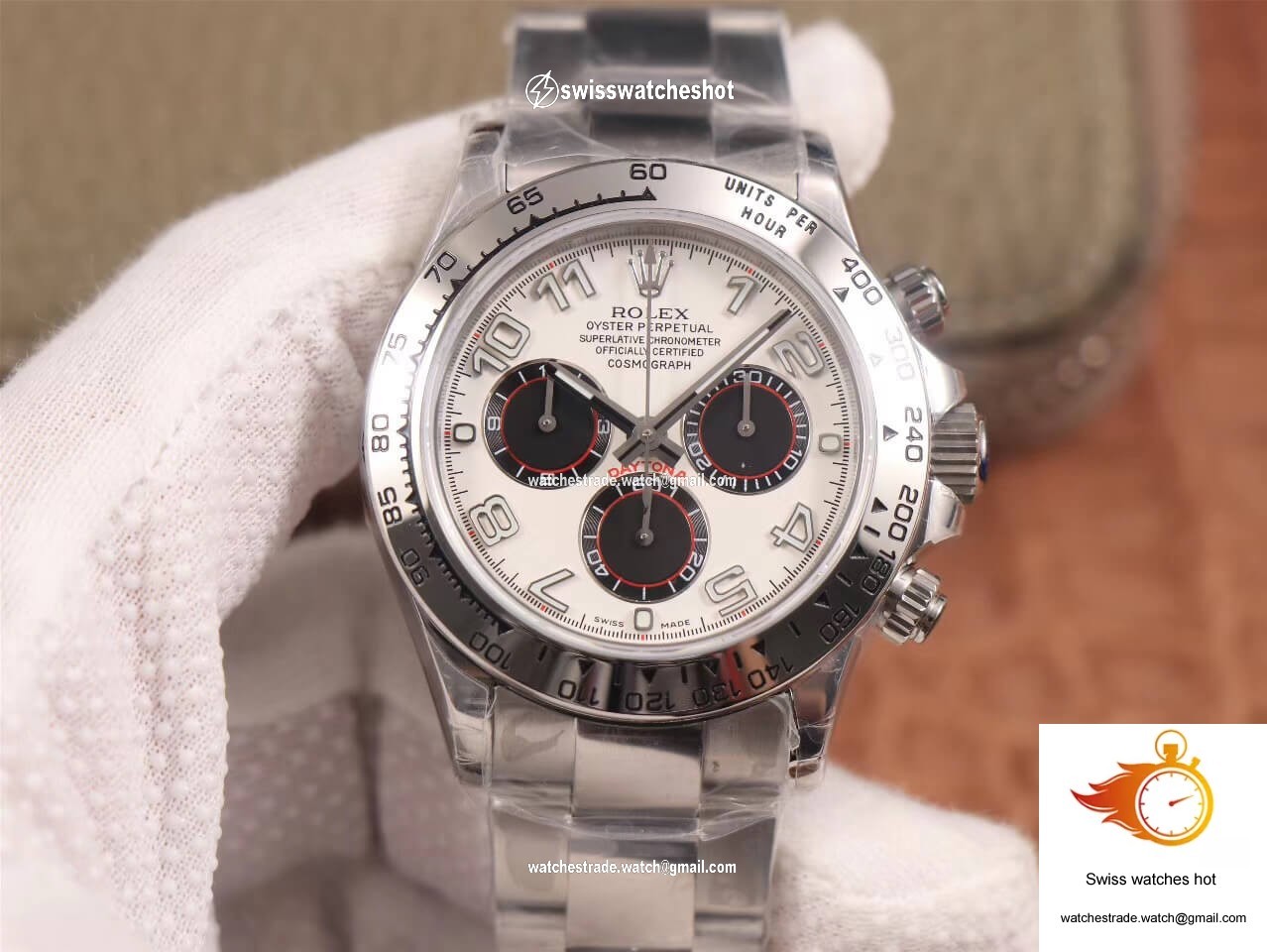 Rolex Daytona Cosmograph 116509 JH Factory White Dial 1