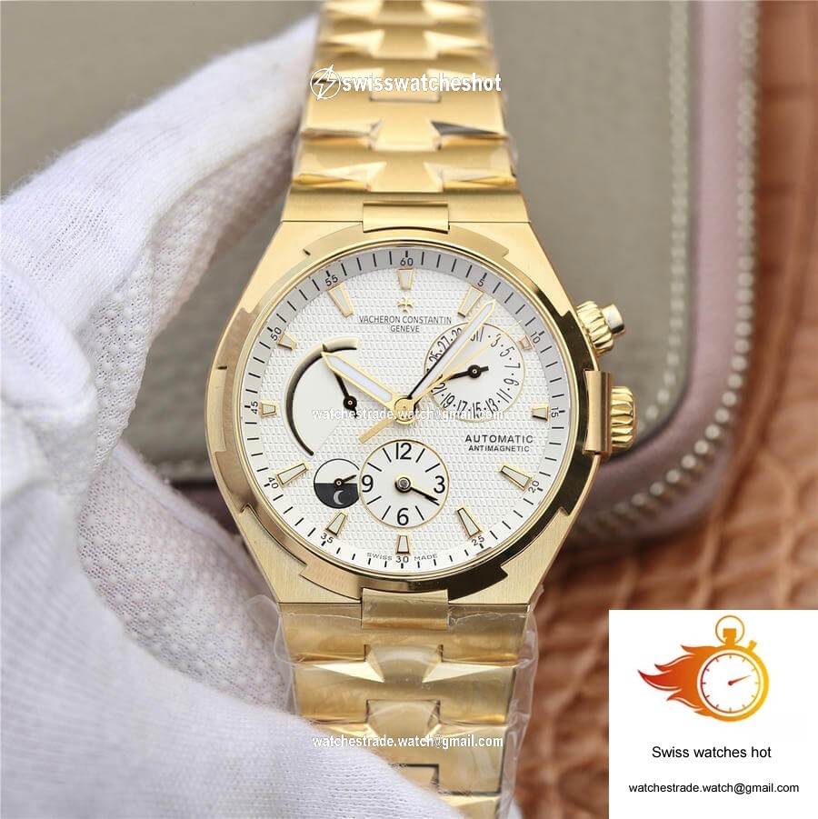Vacheron Constantin Overseas 47450/B01J-9228 TWA Factory White Dial 1