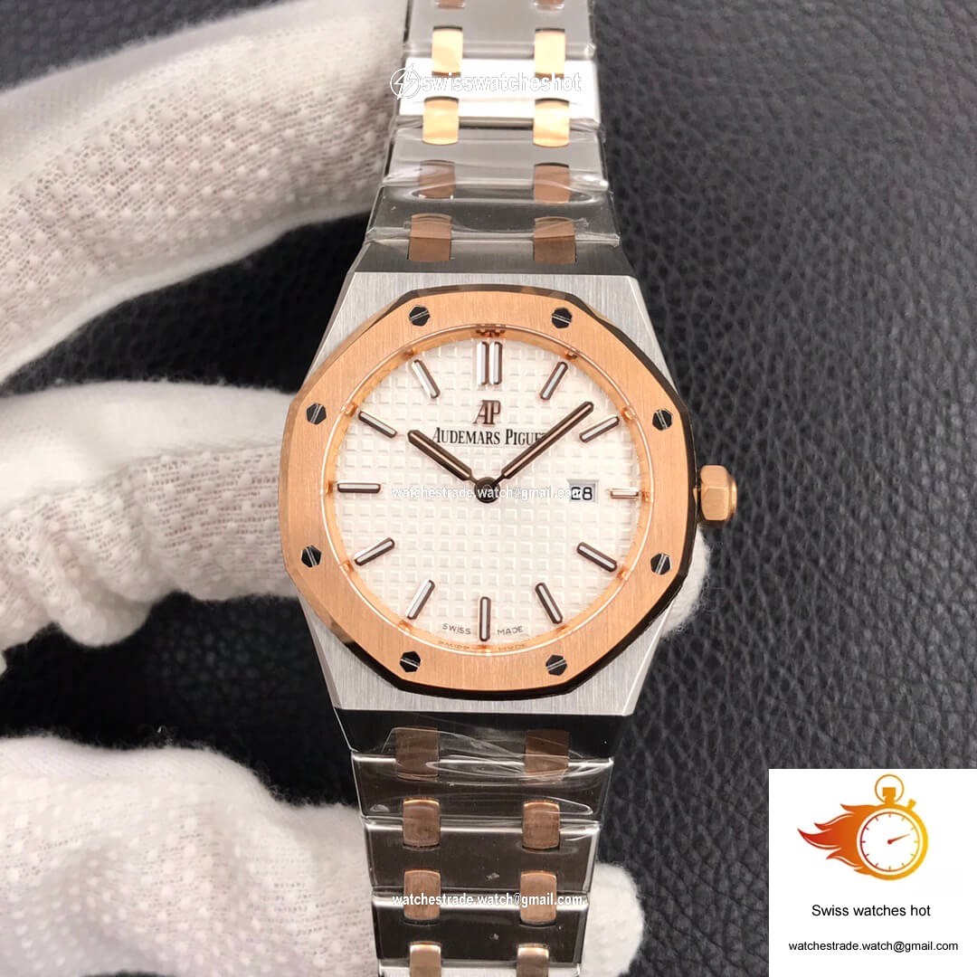 Audemars Piguet Royal Oak 67650 33MM JF Factory White Dial 1